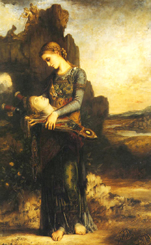 Orphée (1865) by Gustave Moreau.